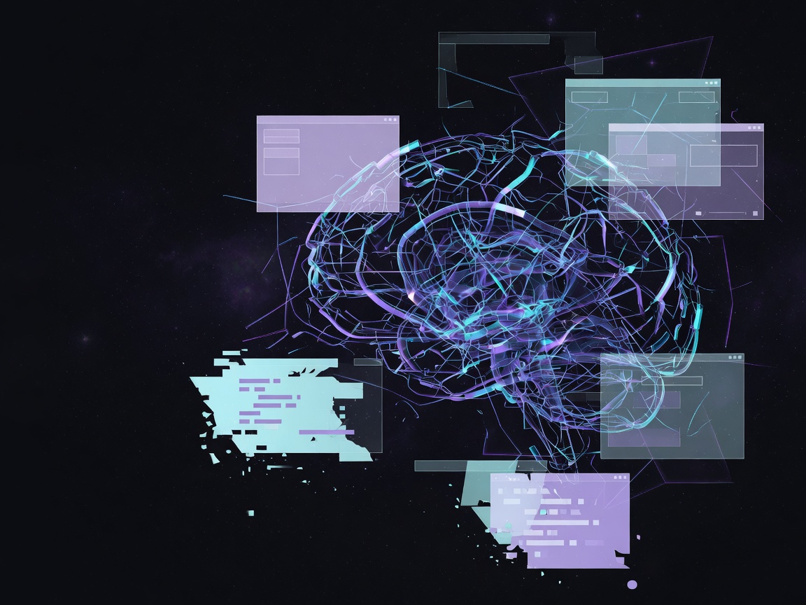 Visualisation abstraite du chaos technique et de la dette mentale